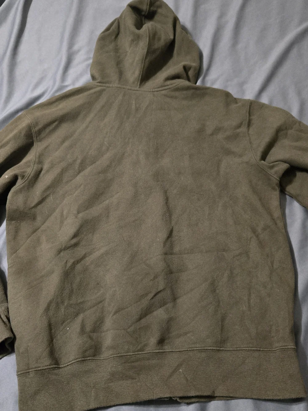 Vintage Y2K Aeropostale Limited Edition AERO NYC Zip Up Hoodie Mens M Olivebrown